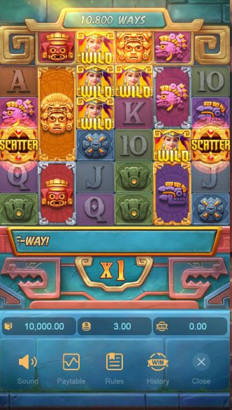 treasures of aztec slot free spins feature 2