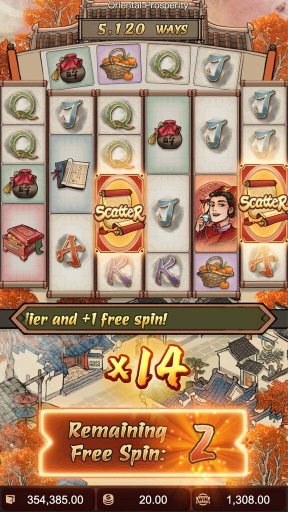 oriental prosperity free spins feature6